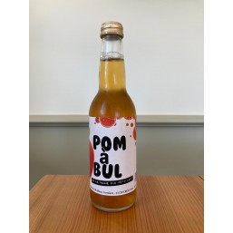 Jus de pomme pétillant bio...
