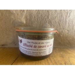 Effiloché de canard au miel